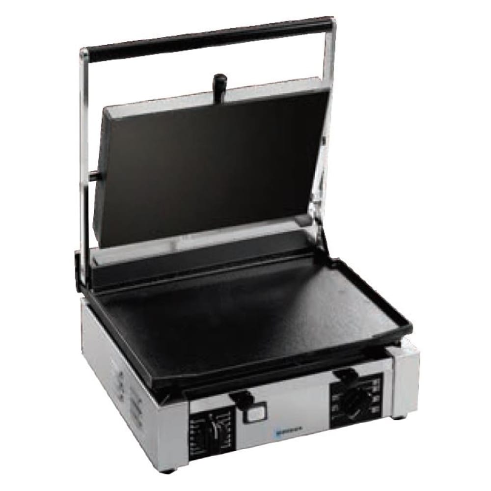 Univex PPRESS1.5F Single Commercial Panini Press w/ Cast Iron Smooth Plates, 120v