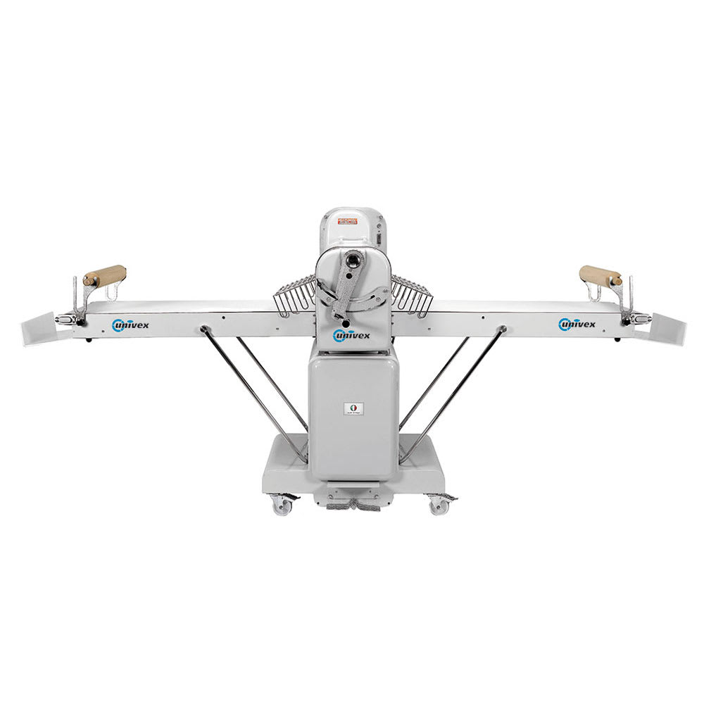 Univex SFG 500 TM Floor Model 111 1/5" Long Reversible Dough Sheeter, Wide Belt