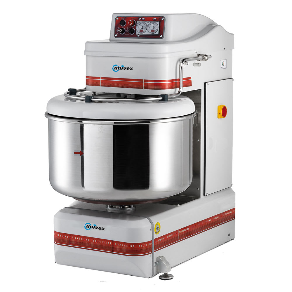 Univex SL80 135 qt Spiral Mixer - Floor Model, 6 hp & 3/4 hp, 208-240v/3ph