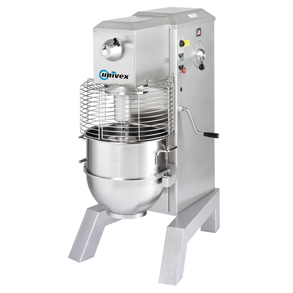 Univex SRM60+ 60 qt Planetary Mixer - Floor Model, 3 hp, 208-240v, 1ph