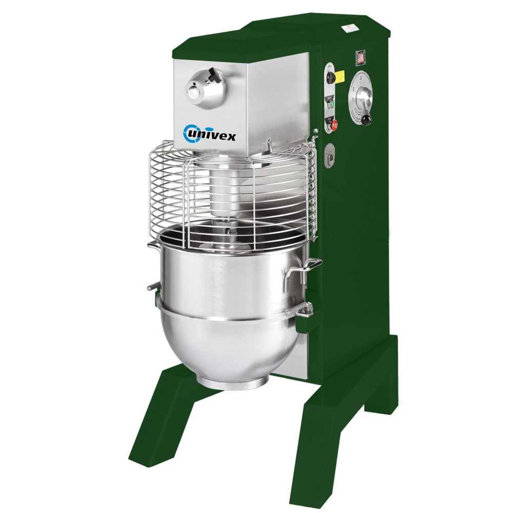 Univex SRM60+-GRN 60 qt Planetary Mixer - Floor Model, 3 HP, Produce Green, 208-240v
