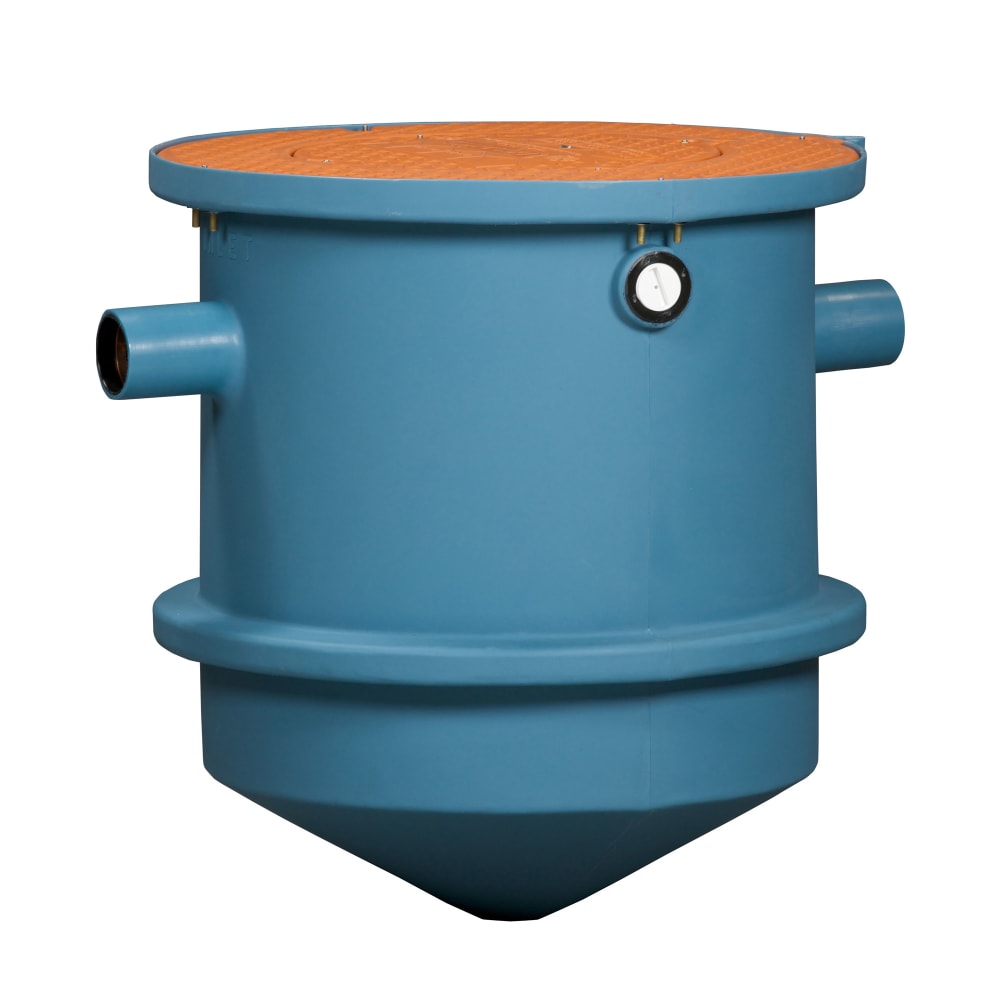 Thermaco TZ-400 405 lb Trapzilla® Grease Interceptor w/ 75 GPM Capacity, Polyethylene