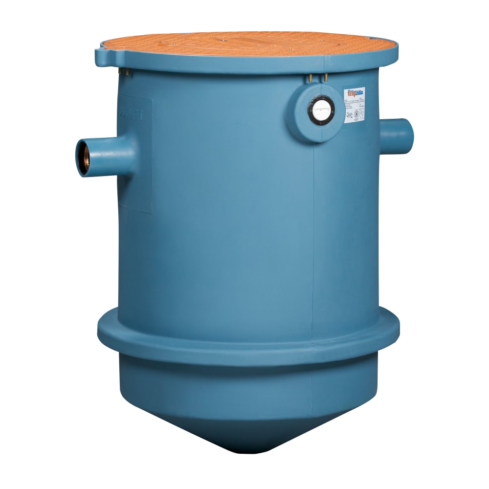 Thermaco TZ-600 635 lb Trapzilla® Grease Interceptor w/ 75 GPM Capacity, Polyethylene