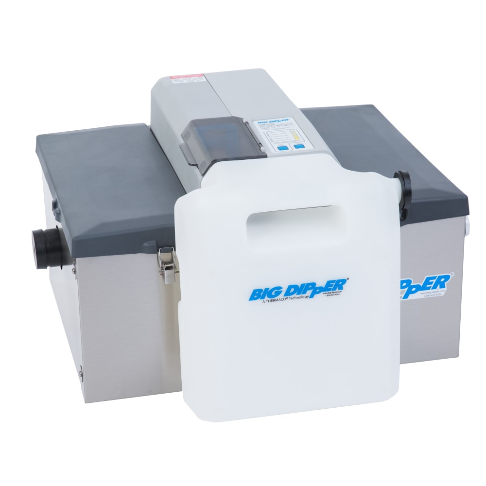 Thermaco W-200-IS 47 lb Big Dipper® Pro Grease Trap w/ 20 GPM Capacity, Polyethylene/Stainless Steel
