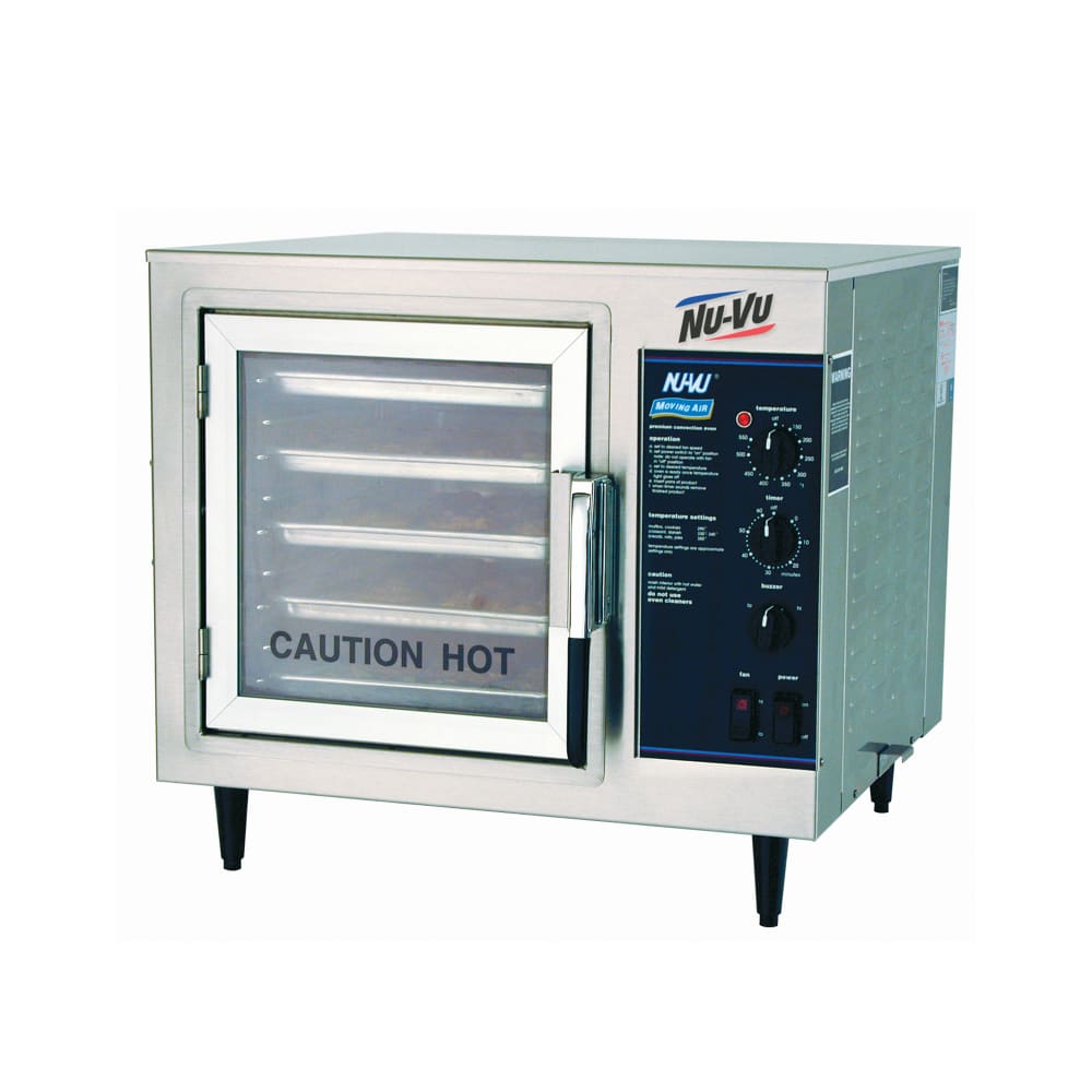 NU-VU XO-1M Half-Size Countertop Convection Oven, 208v