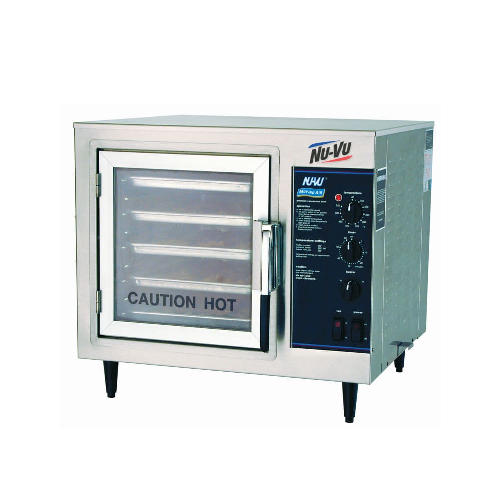 NU-VU XO-1M Half-Size Countertop Convection Oven, 240v