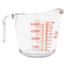 Anchor Hocking 32 oz Open Handled Measuring Cup w/ Red Lettering (55178L20) thumbnail 2