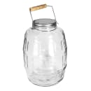Anchor Hocking 2 1/2 gal Barrel Jar w/ Handle & Brushed Aluminum Lid (85679AHG17) thumbnail 2