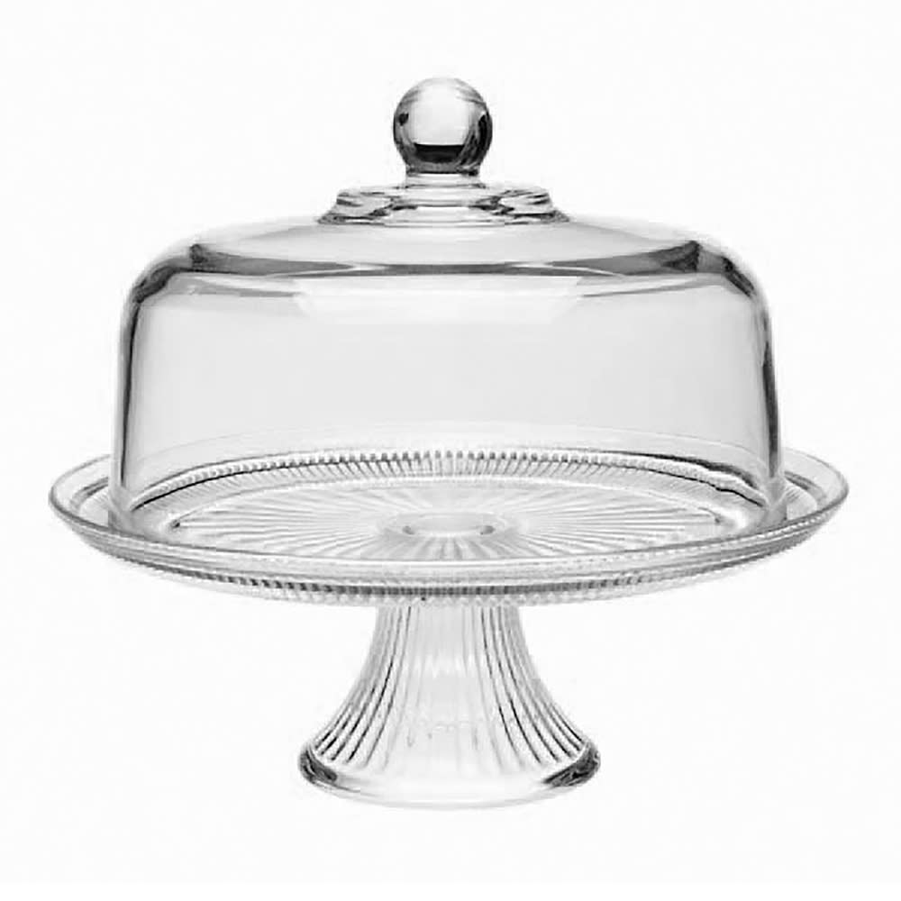 Anchor Hocking 12 1/2" Round Cake Dome Set, Glass (86475L20)