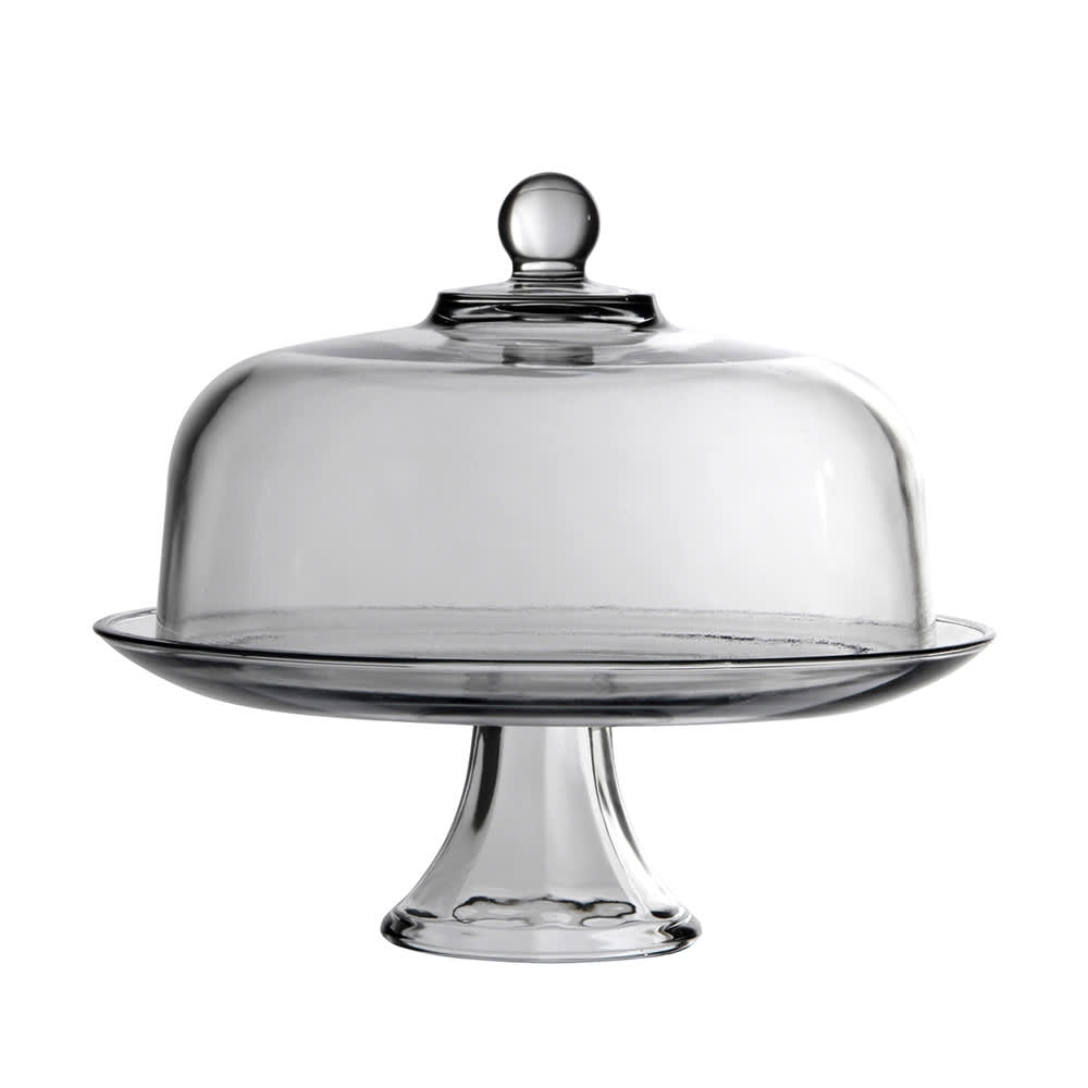 Anchor Hocking 13" Round Cake Dome Set, Glass (87892L20)