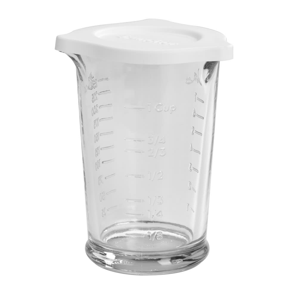 Anchor Hocking 8 oz Triple Pour Measuring Glass w/ Lid (94793L20)