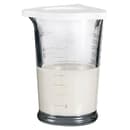 Anchor Hocking 8 oz Triple Pour Measuring Glass w/ Lid (94793L20) thumbnail 2