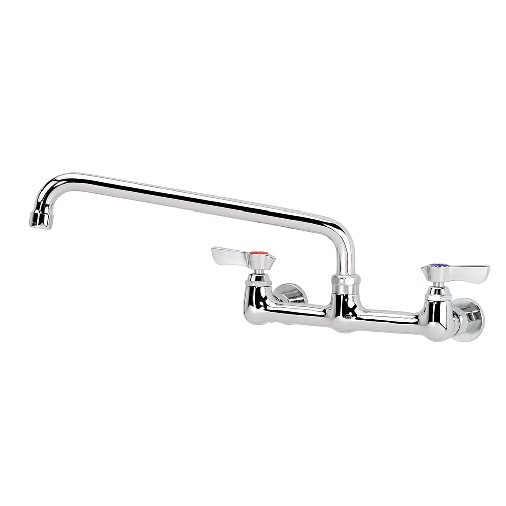Splash Splash Mount Faucet w/ 12" Swing Spout & Lever Handles (SPL812L-12)