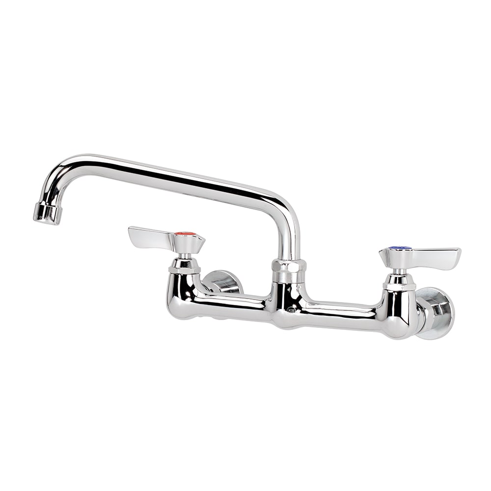 Splash Splash Mount Faucet w/ 8" Swing Spout & Lever Handles (SPL808L-12)
