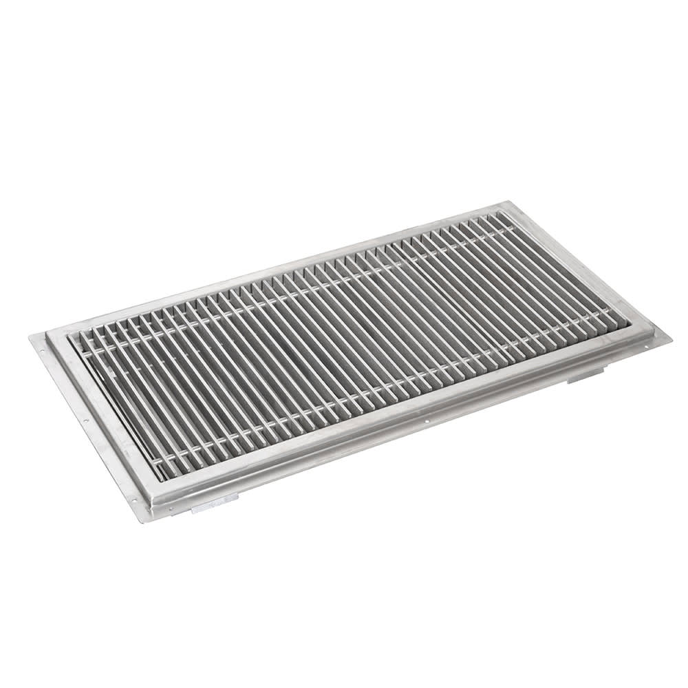 Splash Floor Trough w/ Subway Style Grating - 60"W x 18"D, Stainless Steel (TR1860)