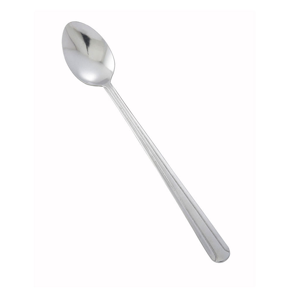 Winco 0001-02 7 7/8" Iced Tea Spoon with 18/0 Stainless Grade, Dominion Pattern