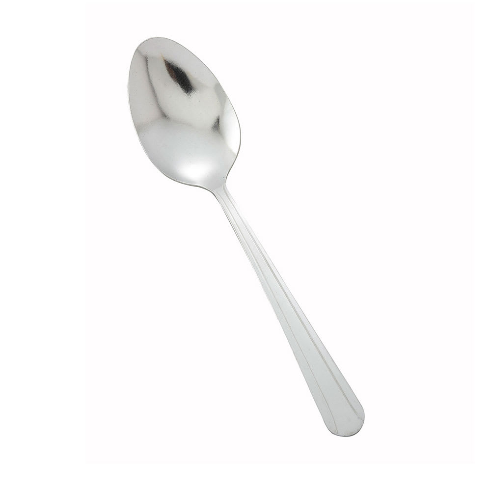 Winco 0001-03 7" Dinner Spoon with 18/0 Stainless Grade, Dominion Pattern