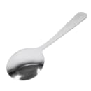 Winco 0001-04 6" Bouillon Spoon with 18/0 Stainless Grade, Dominion Pattern thumbnail 4