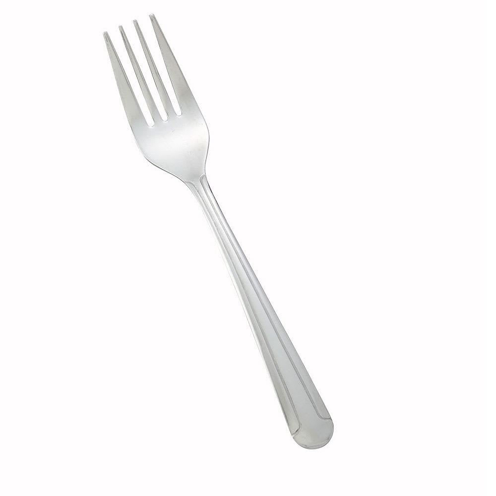 Winco 0001-06 6 1/8" Salad Fork with 18/0 Stainless Grade, Dominion Pattern