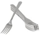 Winco 0002-05 7" Dinner Fork with 18/0 Stainless Grade, Windsor Pattern thumbnail 8
