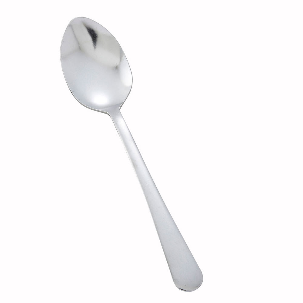Winco 0002-10 7 5/8" Tablespoon with 18/0 Stainless Grade, Windsor Pattern