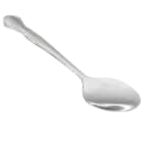 Winco 0004-03 7 1/4" Dinner Spoon with 18/0 Stainless Grade, Elegance Pattern thumbnail 3