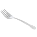 Winco 0004-06 6 1/2" Salad Fork with 18/0 Stainless Grade, Elegance Pattern thumbnail 2