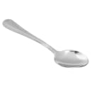 Winco 0005-03 7 3/8" Dinner Spoon with 18/0 Stainless Grade, Dots Pattern thumbnail 3