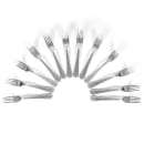 Winco 0005-05 7 3/8" Dinner Fork with 18/0 Stainless Grade, Dots Pattern thumbnail 8