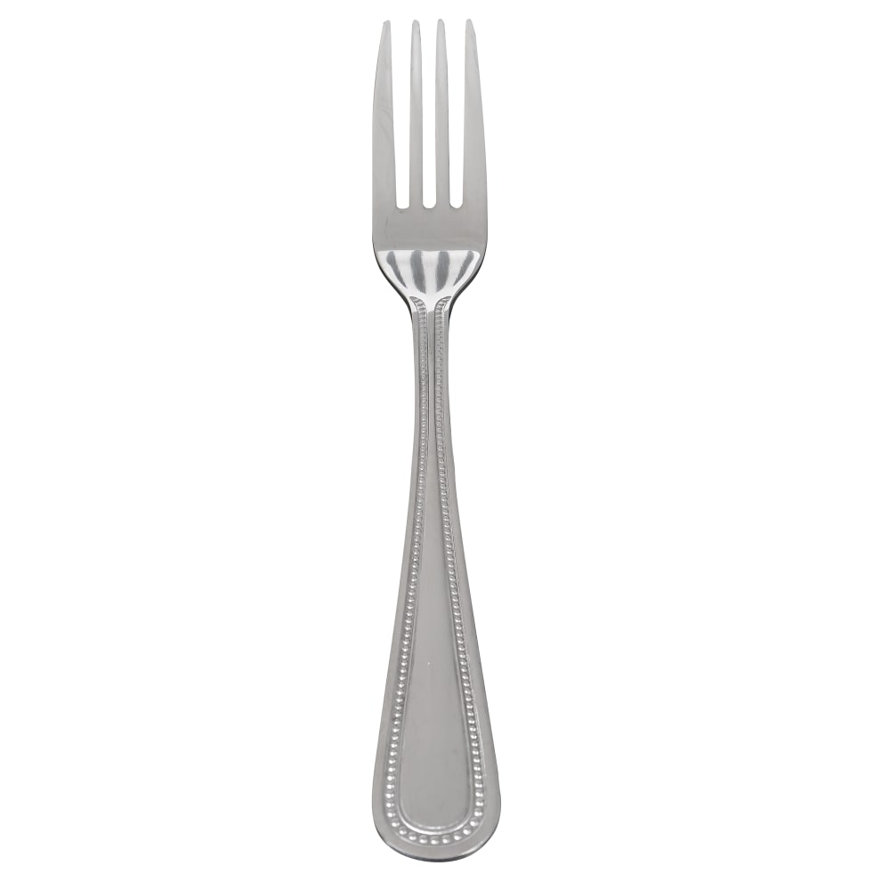 Winco 0005-06 6 1/4" Salad Fork with 18/0 Stainless Grade, Dots Pattern