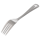 Winco 0005-06 6 1/4" Salad Fork with 18/0 Stainless Grade, Dots Pattern thumbnail 5