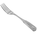 Winco 0006-05 7 5/8" Dinner Fork with 18/0 Stainless Grade, Toulouse Pattern thumbnail 2