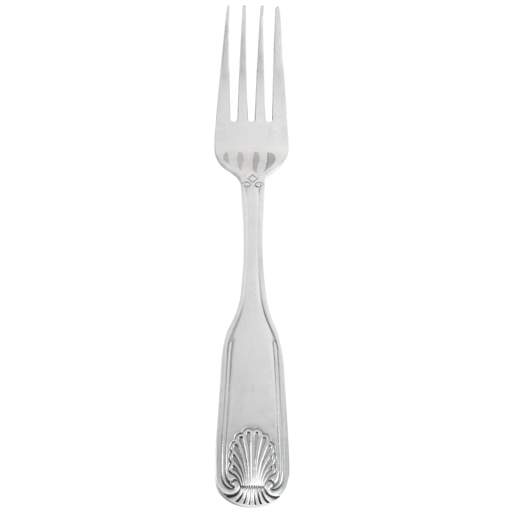 Winco 0006-06 7" Salad Fork with 18/0 Stainless Grade, Toulouse Pattern