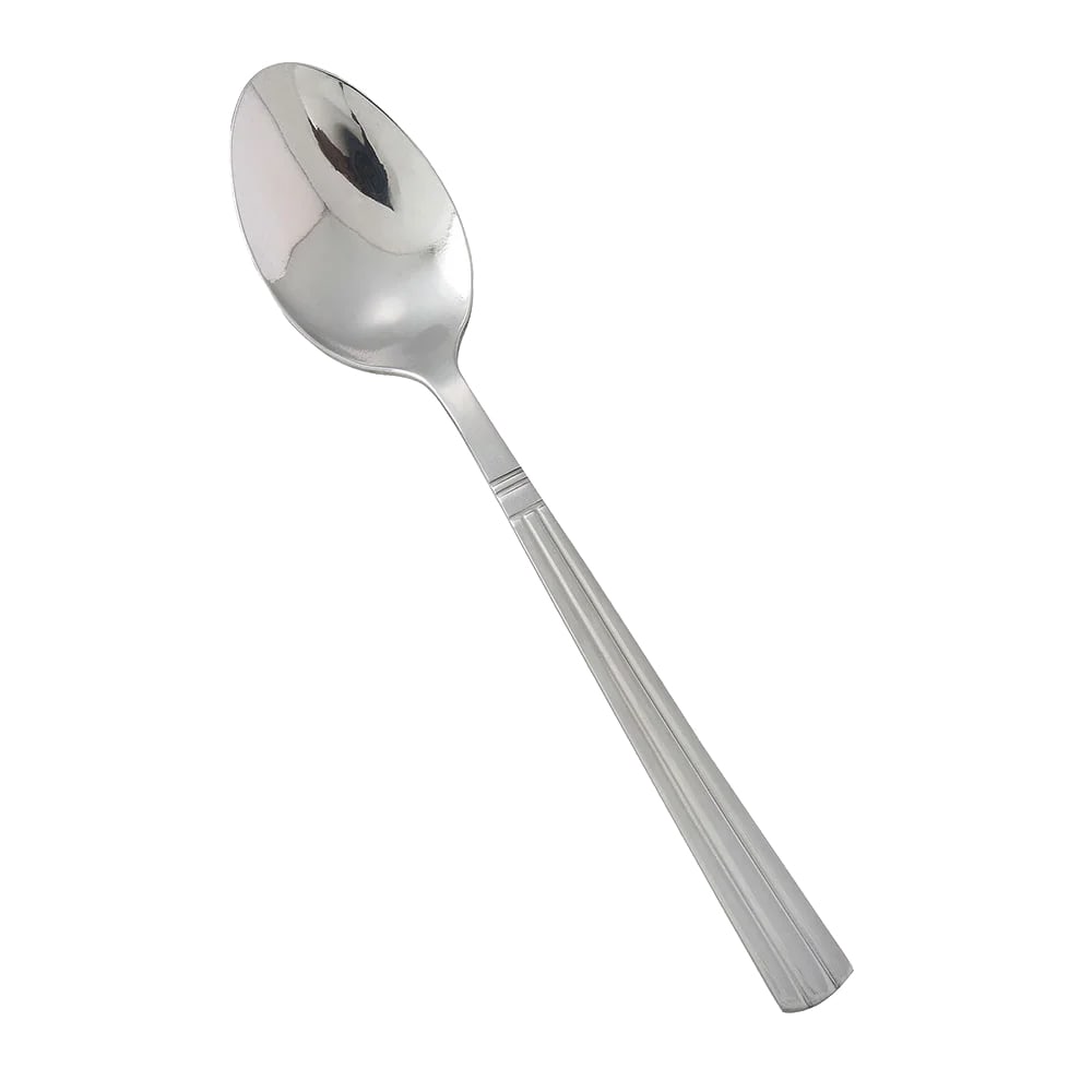 Winco 0007-03 7 1/8" Dinner Spoon with 18/0 Stainless Grade, Regency Pattern