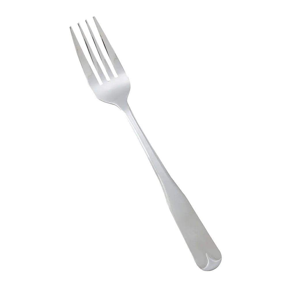 Winco 0010-05 7 5/8" Dinner Fork with 18/0 Stainless Grade, Lisa Pattern