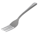 Winco 0014-05 7" Dinner Fork with 18/0 Stainless Grade, Dominion Pattern thumbnail 3