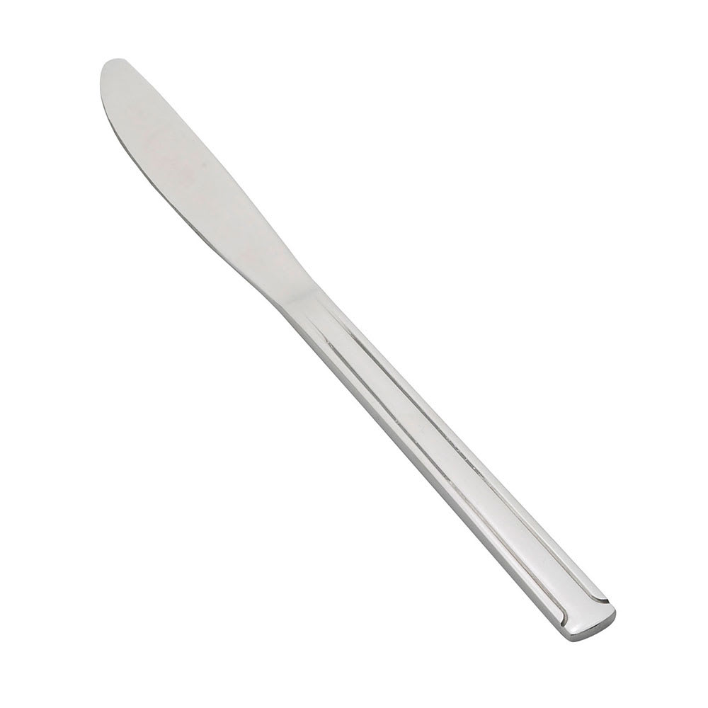 Winco 0014-08 7 7/8" Dinner Knife with 18/0 Stainless Grade, Dominion Pattern