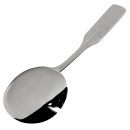 Winco 0016-04 6 1/8" Bouillon Spoon with 18/0 Stainless Grade, Winston Pattern thumbnail 5