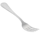 Winco 0021-11 8" Dinner Fork with 18/0 Stainless Grade, Continental Pattern thumbnail 3