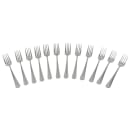 Winco 0026-05 7 1/8" Dinner Fork with 18/0 Stainless Grade, Elite Pattern thumbnail 8