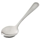 Winco 0030-04 5 7/8" Bouillon Spoon with 18/8 Stainless Grade, Shangarila Pattern thumbnail 3