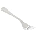 Winco 0030-05 7 1/4" Dinner Fork with 18/8 Stainless Grade, Shangarila Pattern thumbnail 2