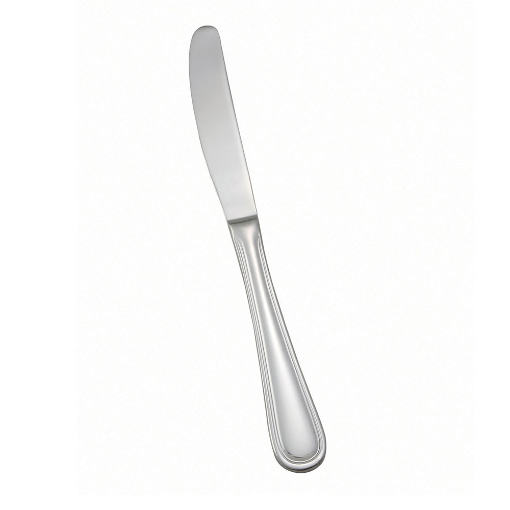 Winco 0030-15 9 1/4" Table Knife with 18/8 Stainless Grade, Shangarila Pattern