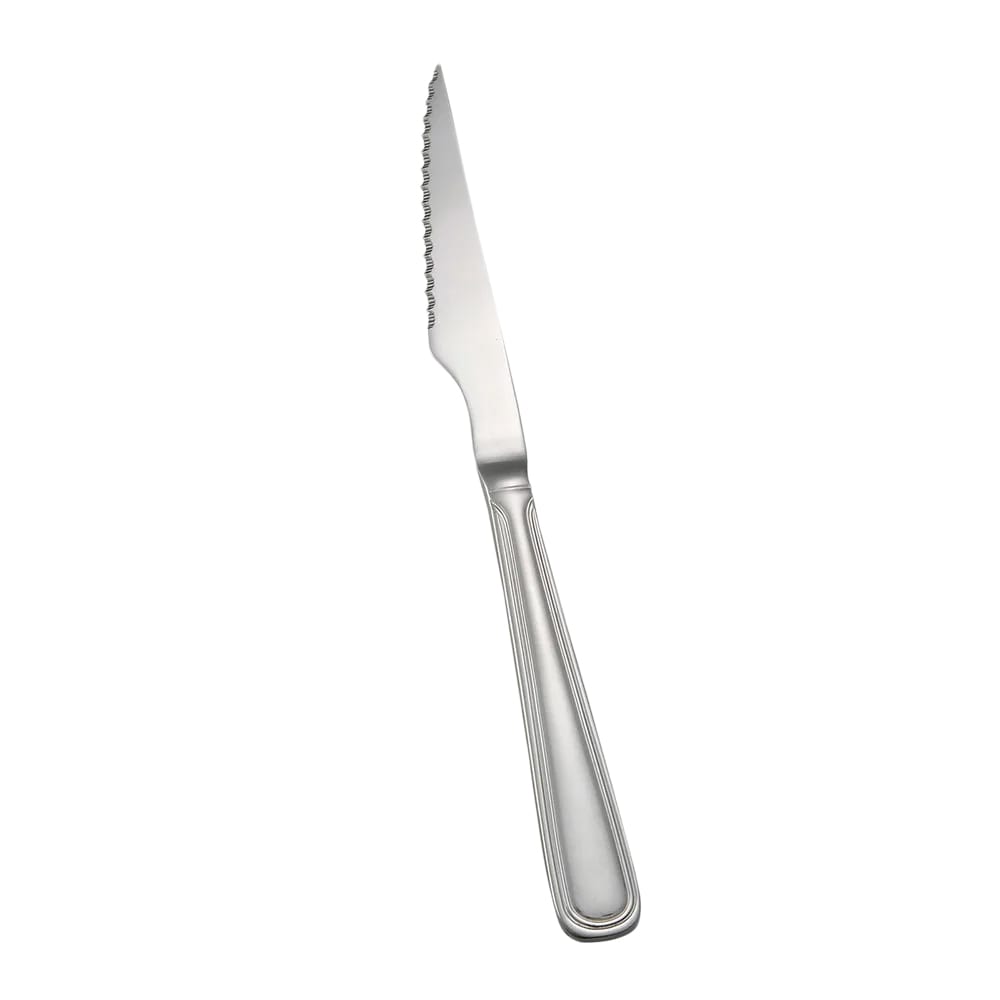 Winco 0030-16 Steak Knife, Pointed Tip, 18/8 Stainless Steel, Extra Heavy, Shangarila