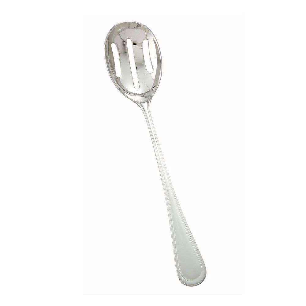 Winco 0030-24 Slotted Spoon, 11 1/4"L, 18/8 Stainless Steel, Extra Heavy, Shangarila