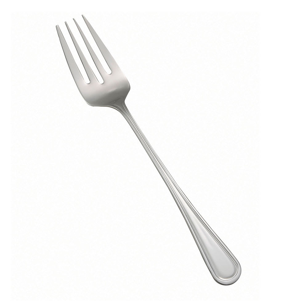 Winco 0030-25 12" Serving Fork with 18/8 Stainless Grade, Shangarila Pattern