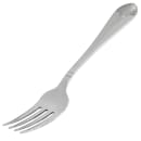 Winco 0031-05 7 4/5" Dinner Fork with 18/8 Stainless Grade, Peacock Pattern thumbnail 3