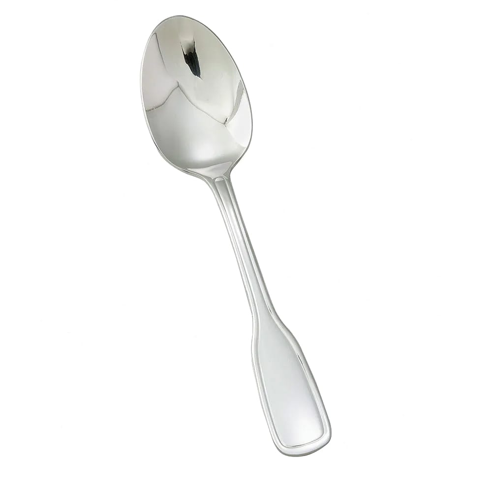 Winco 0033-03 7 3/8" Dinner Spoon with 18/8 Stainless Grade, Oxford Pattern