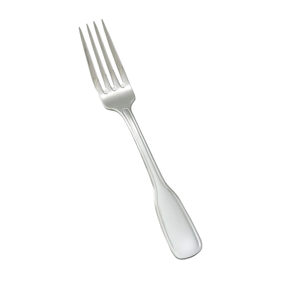 Winco 0033-05 7 5/8" Dinner Fork with 18/8 Stainless Grade, Oxford Pattern