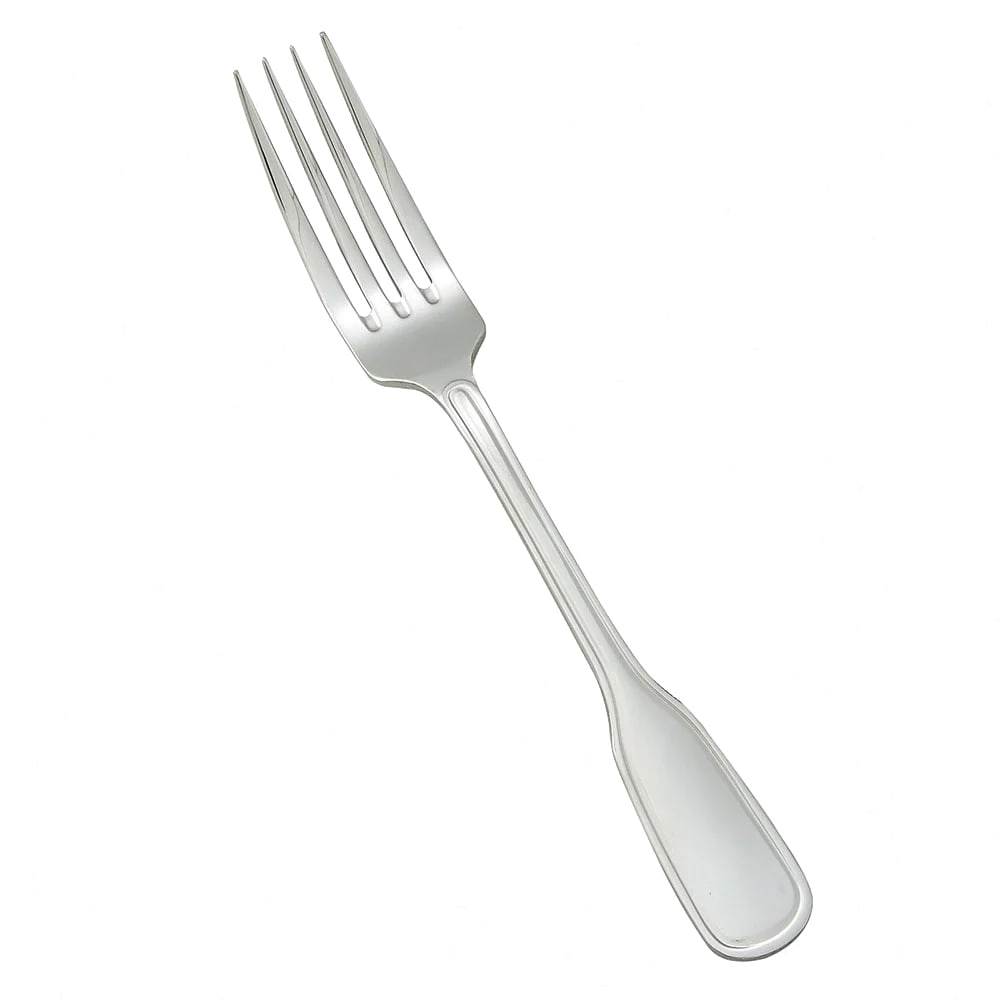 Winco 0033-11 8 1/8" Dinner Fork with 18/8 Stainless Grade, Oxford Pattern
